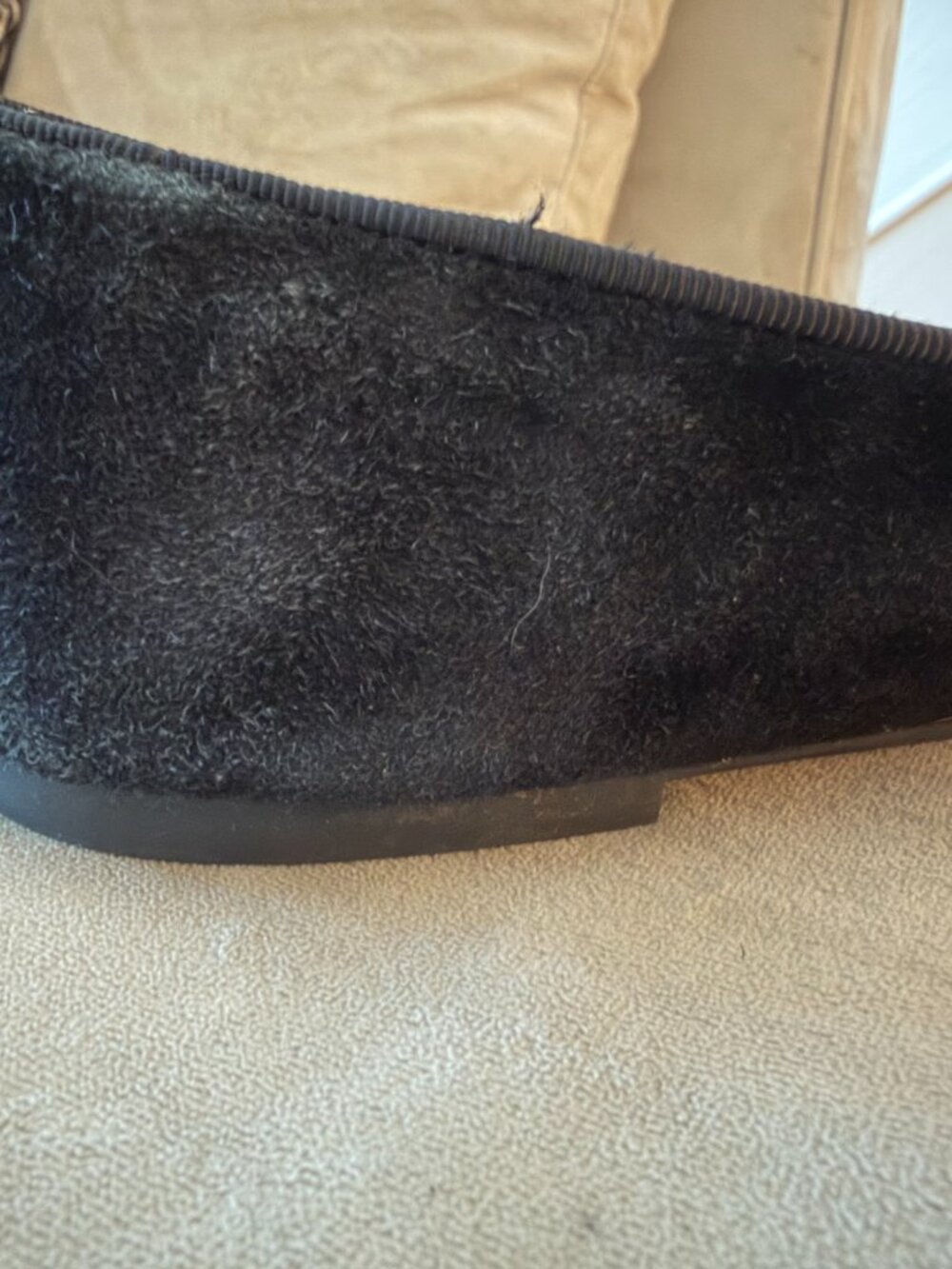 Marc by Marc Jacobs Friends of Mine Dog Loafers Black Suede - Picture 7 of 7